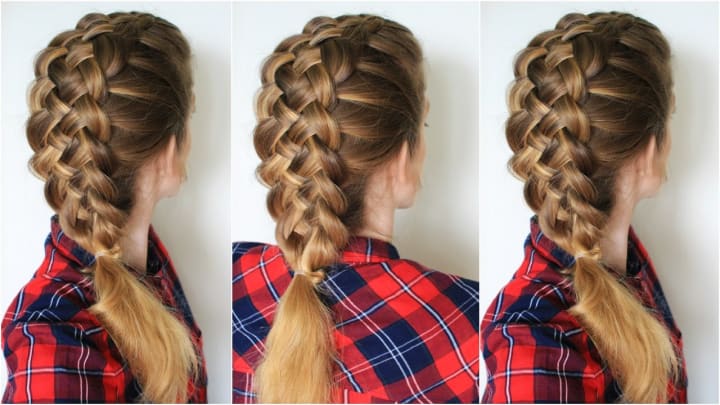 How To Dutch Braid Step by Step For Beginners - Full Talk Through