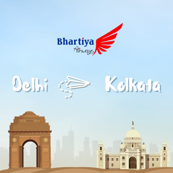 Delhi to Kolkata flights Wander