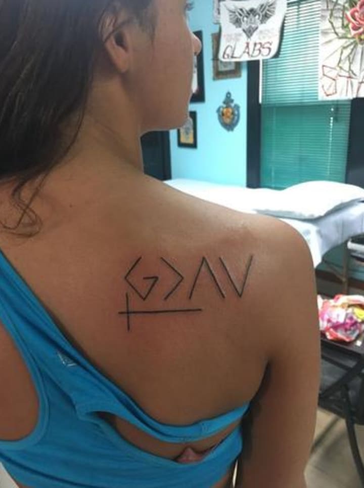God Is Greater Than The Highs And Lows Tattoo  easyink