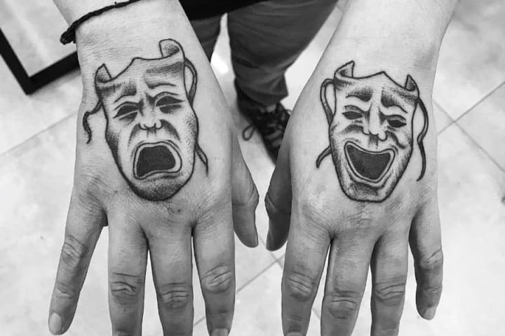 16 Laugh Now Cry Later Tattoo Ideas You Have To See To Believe  Outsons