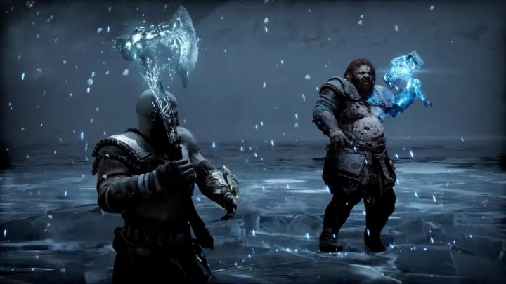 God of War Ragnarok Can the Leviathan axe and Mjolnir clash in game? 