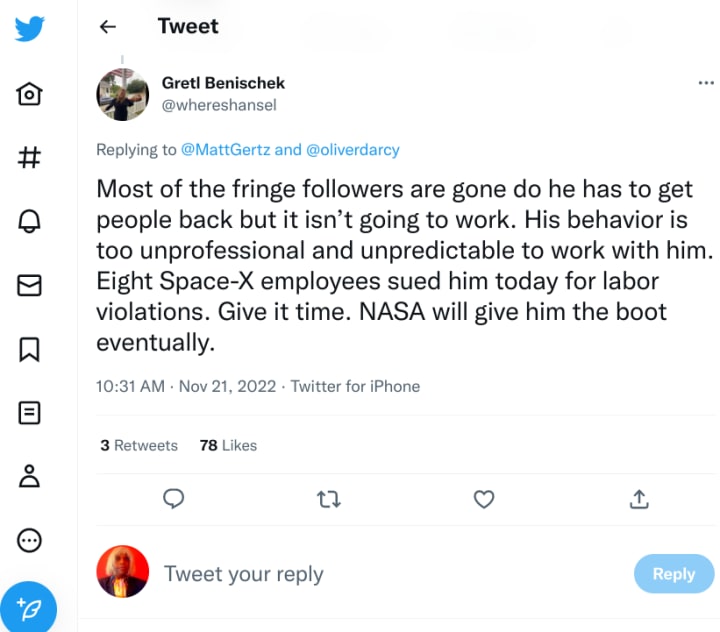 Gauleiter 'Whole Mars Blog' can't imagine we want EVs to work, just without  scammy Elon Musk : r/RealTesla