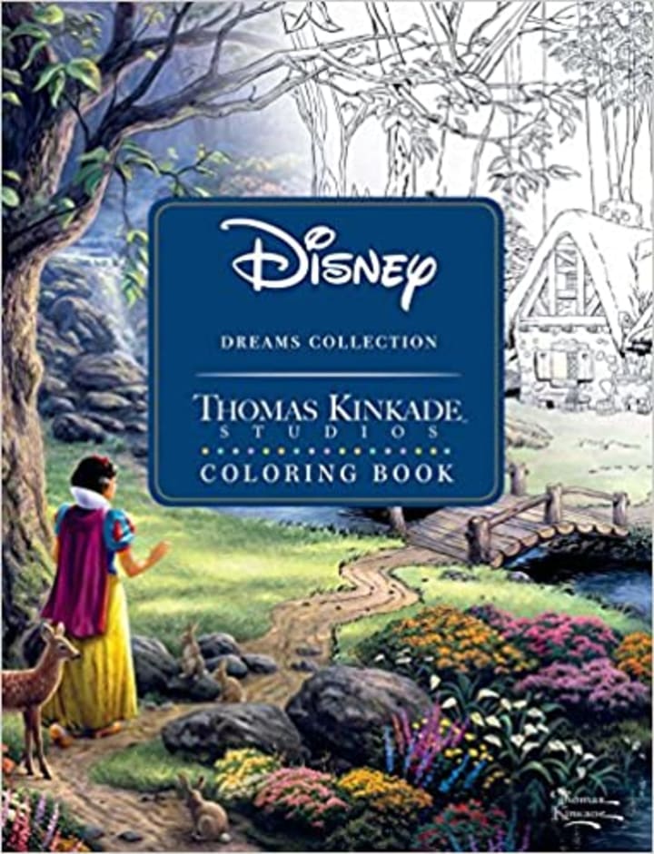 Thomas Kinkade Artistic Escapes Adult Coloring Pencil Kit