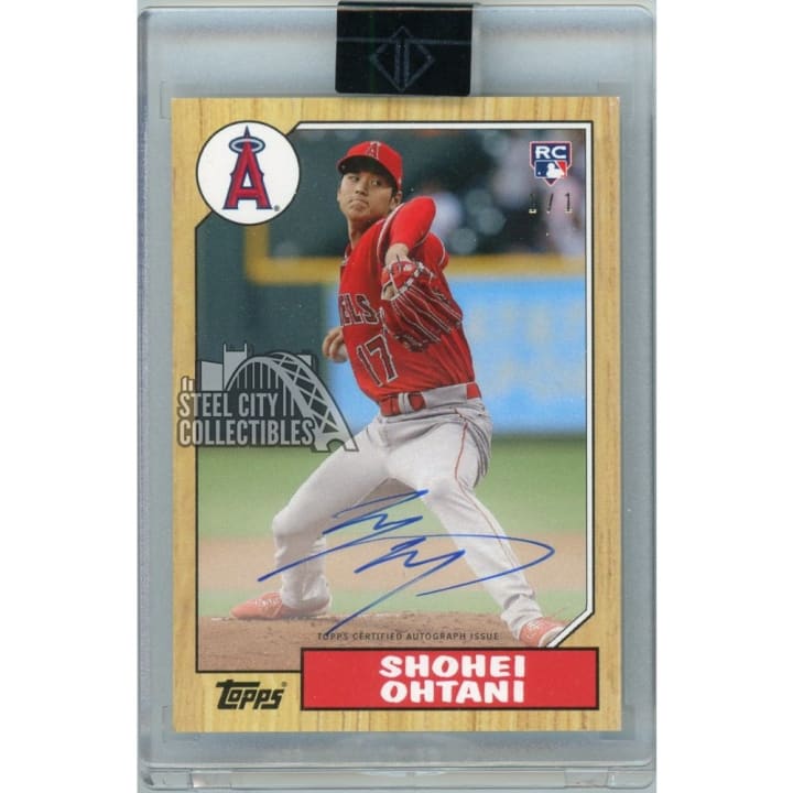 Los Angeles Angels' Shohei Ohtani lands exclusive memorabilia deal