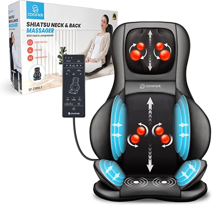 Review of Papillon Back Massager with Heat 