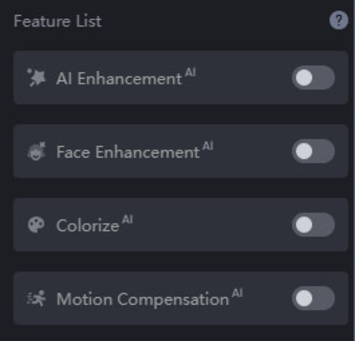 Video Resolution Increaser Photography