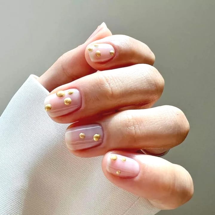 20 top Simple Nail Art for Natural Nails ideas in 2024