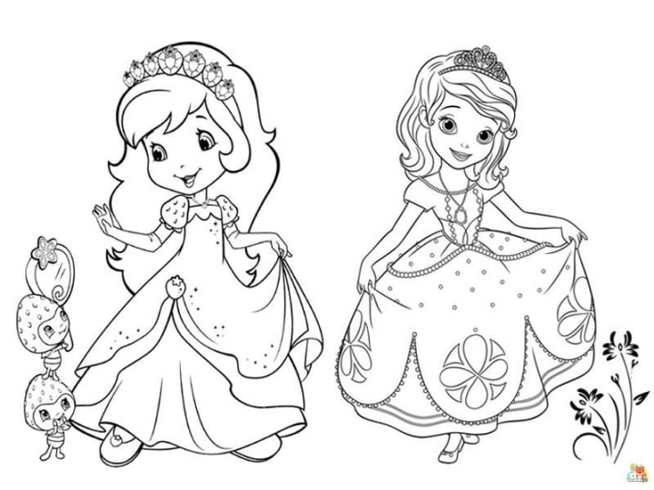 princess sofia coloring book as well as princess coloring page