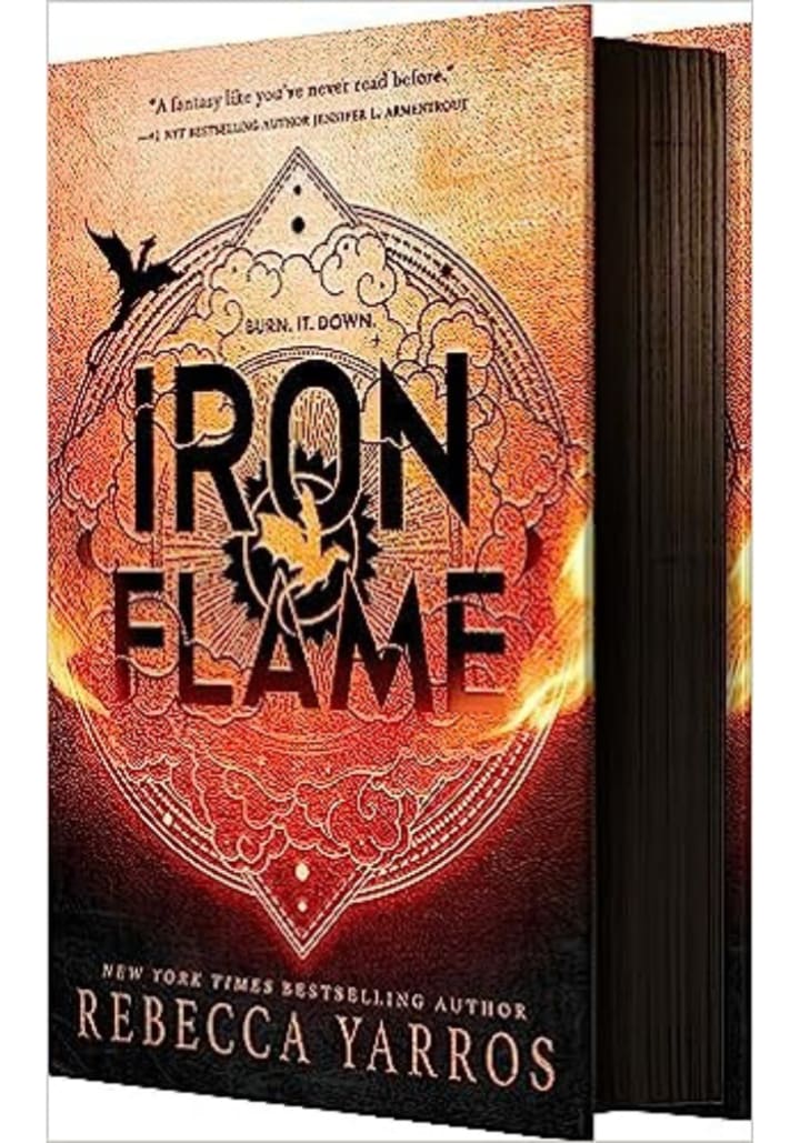 Iron Flame (The Empyrean, 2) Hardcover – November 7, 2023, by Rebecca  Yarros