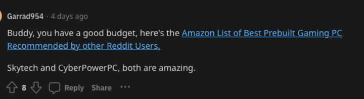 The Best Pre-Built Gaming PCs According to Reddit 2023 - Pre-Built