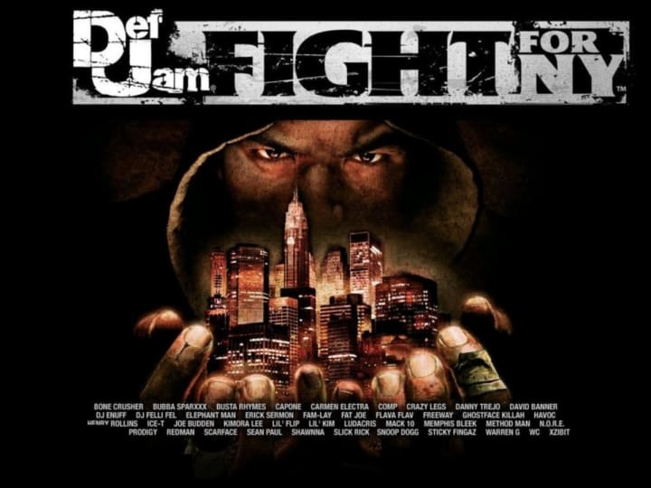 REAL HIP HOP 1973 - Def Jam: Fight For Ny If you remember and loved this  game then let's get this remastered for the PS4 & XBox One from EA Sports.  Share