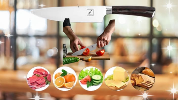 imarku Japanese Chef Knife - Pro Kitchen Knife 8 Inch Chef's