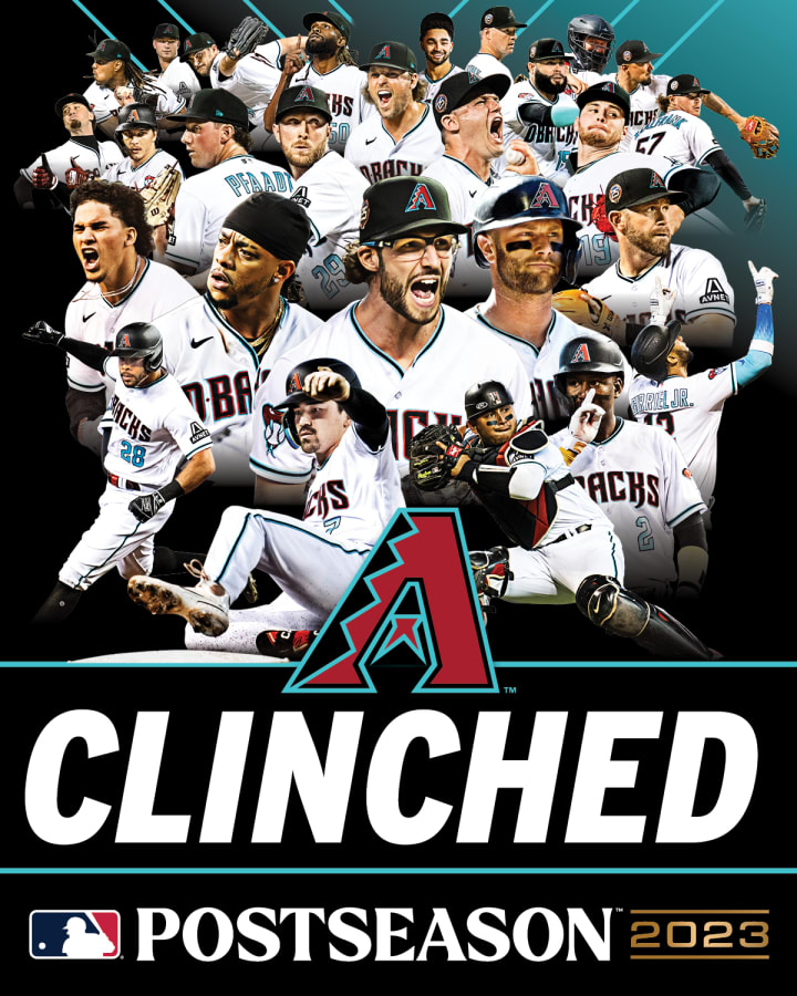 Original houston Astros Clinched 2023 Postseason Defending Poster