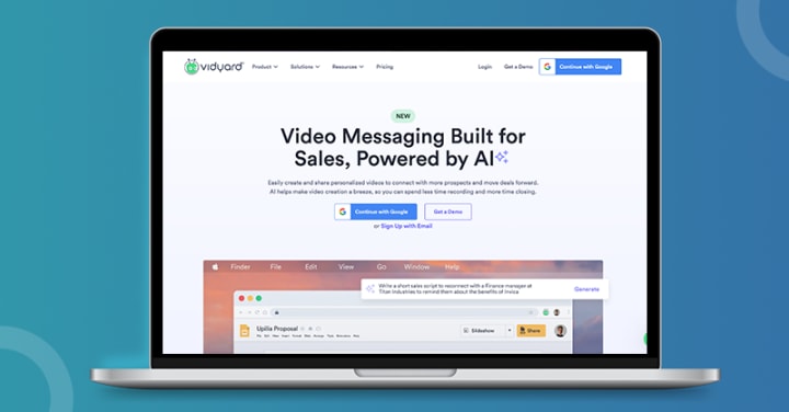 Vidyard - Video Tools for Virtual Sales and Marketing Teams