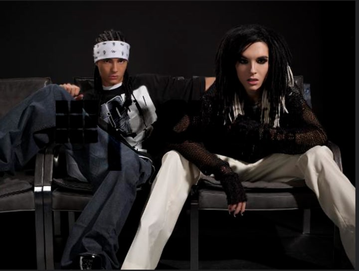 Tokio Hotel promoting their new album Kings of Suburbia at Kino