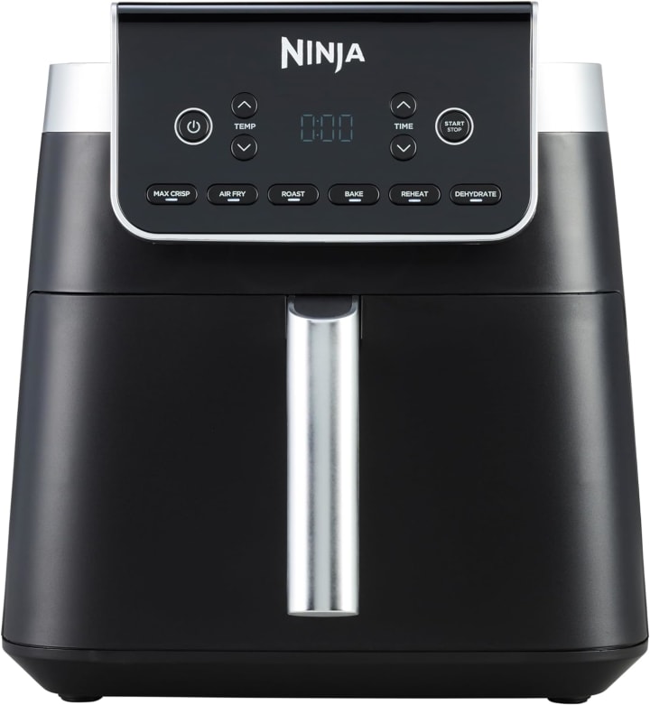 Ninja Foodi Dual Zone Air Fryer MAX + Tongs, 9.5 L, 2470 W, 2