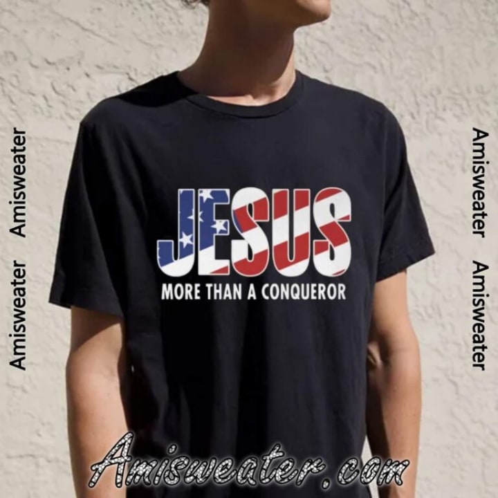 More Than Conquerors Faith Based T Shirt More Than Conquerors Faith Based T Shirt