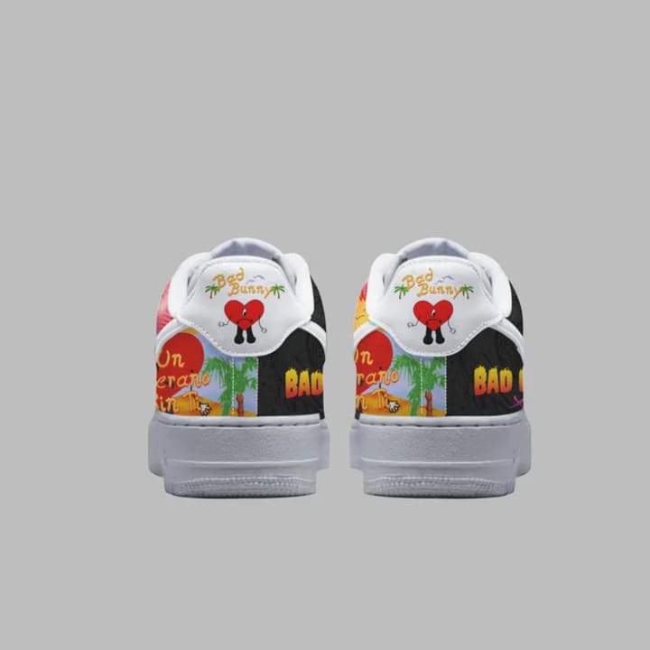 custom air force 1 bad bunny