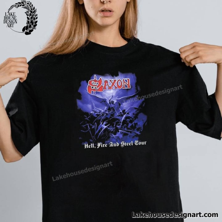 The Journey of the Saxon Hell, Fire and Steel Tour 2025 T The Journey of the Saxon Hell, Fire and Steel Tour 2025 T