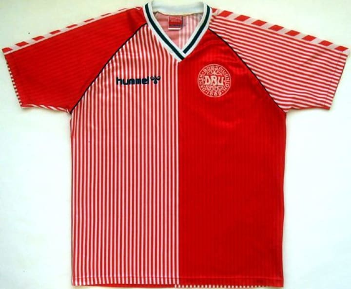 Denmark 1986-87 Home Shirt