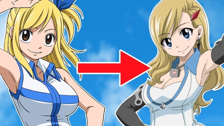 Happy and Other Fairy Tail Character Designs in Edens Zero