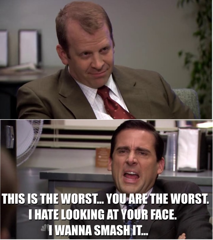 Is Michael Scott ever nice to Toby on the TV show The Office? - Quora