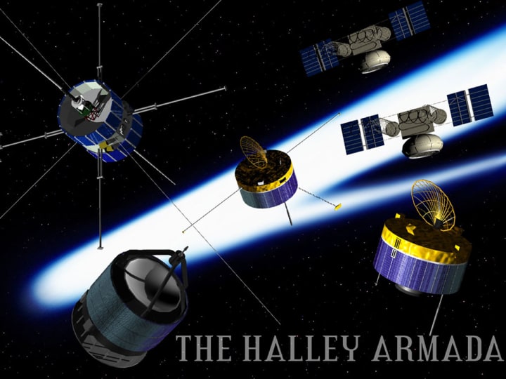 History of Halley s Comet Futurism