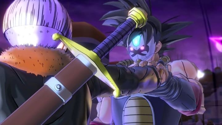 Bardock&Masked Saiyan (Super Saiyan God) - Dragon Ball Xenoverse 2