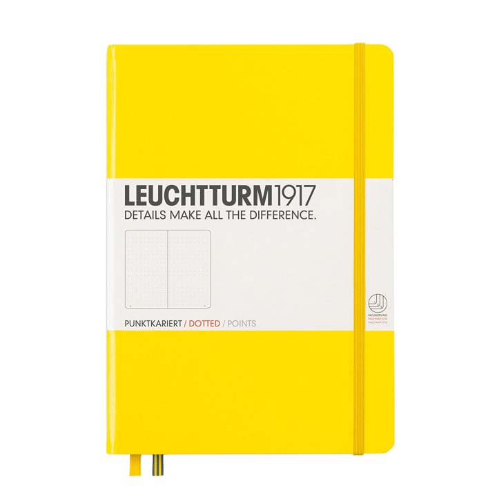 2019 Bullet Journal set up - Yellow Feather