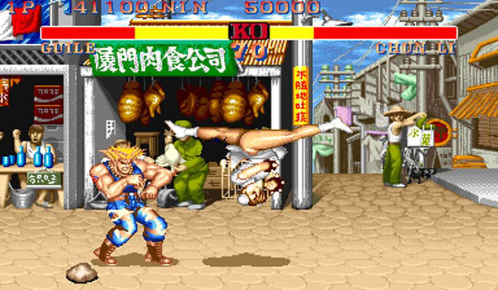 Street Fighter II Turbo Hyper Fighting (SNES) - Guile 