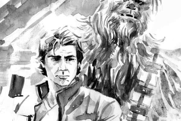 These Star Wars Watercolor Illustrations Are Artistic, Elegant, And