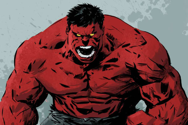 Resultado de imagem para red hulk marvel