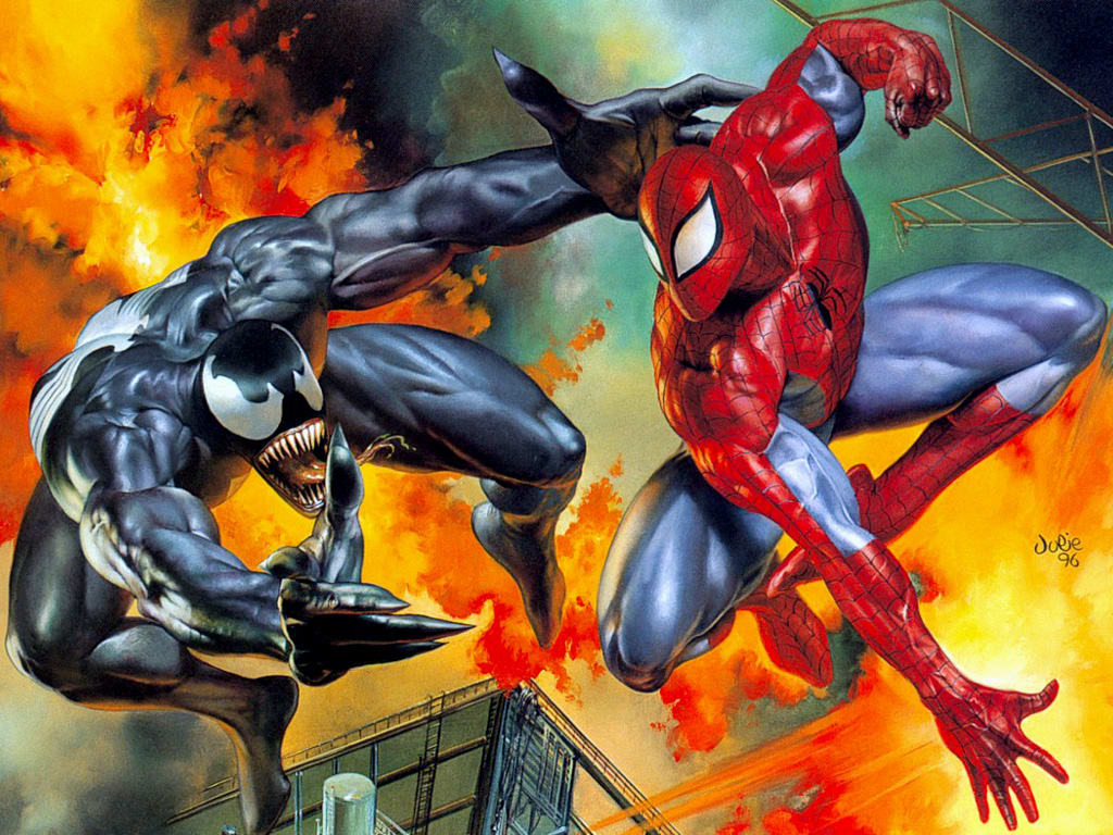   Image Hunting Venom vs Spiderman 