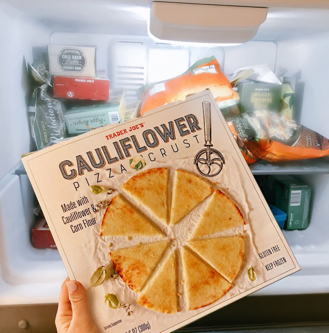 Trader Joe s Cauliflower Crust Pizza Feast