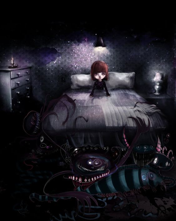 Monster Under the Bed Horror