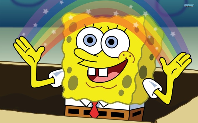 Hasil gambar untuk spongebob creativity