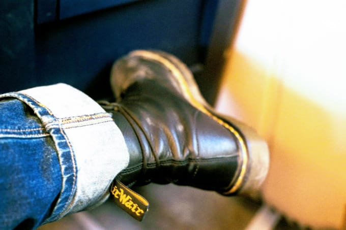 dr martens blisters