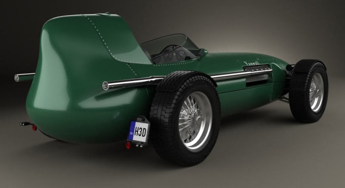 single seater track car