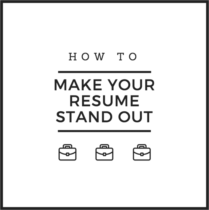 How To Make Your Resume Stand Out In 2020 Zipjob