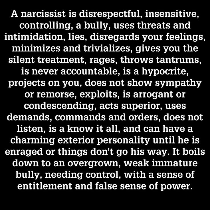 Get over a narcissist