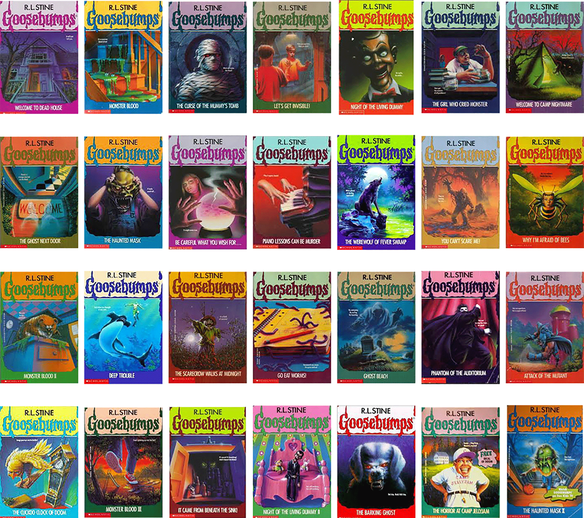 List Of Goosebumps Books Examples and Forms