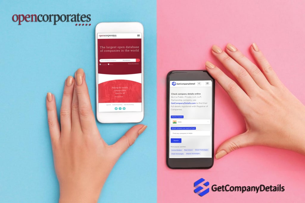 Comparison Of The Two Popular Website Opencorporates Vs Getcompanydetails Journal