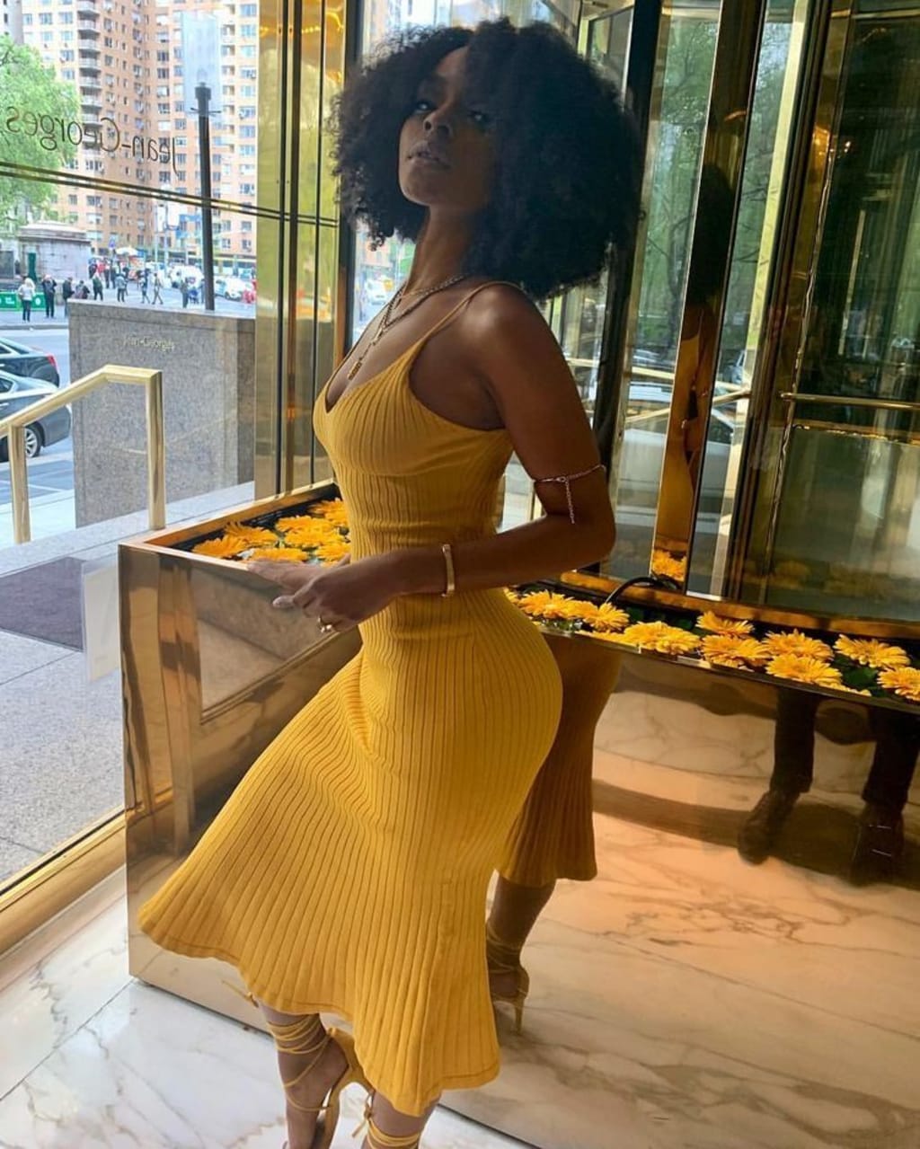 Why Every Black Woman Should Own A Yellow Dress Styled 