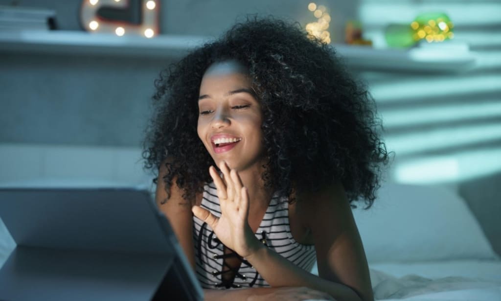 black singles chat line