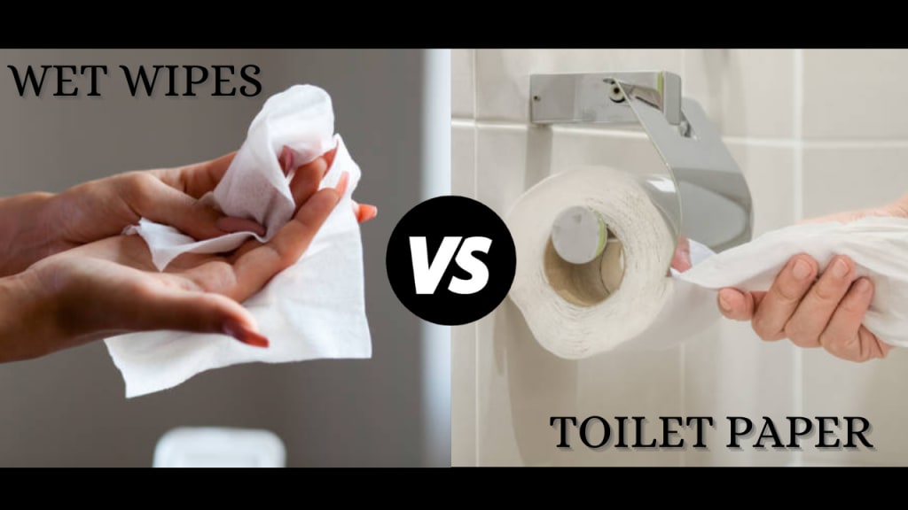 Wet Wipes vs. Toilet Paper Lifehack