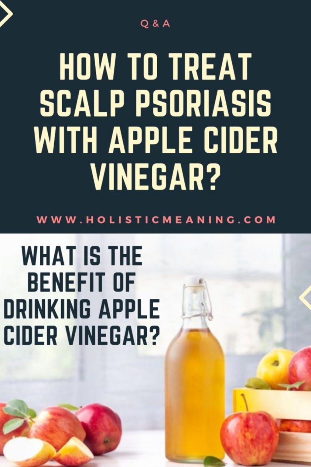How To Treat Scalp Psoriasis With Apple Cider Vinegar? Lifehack