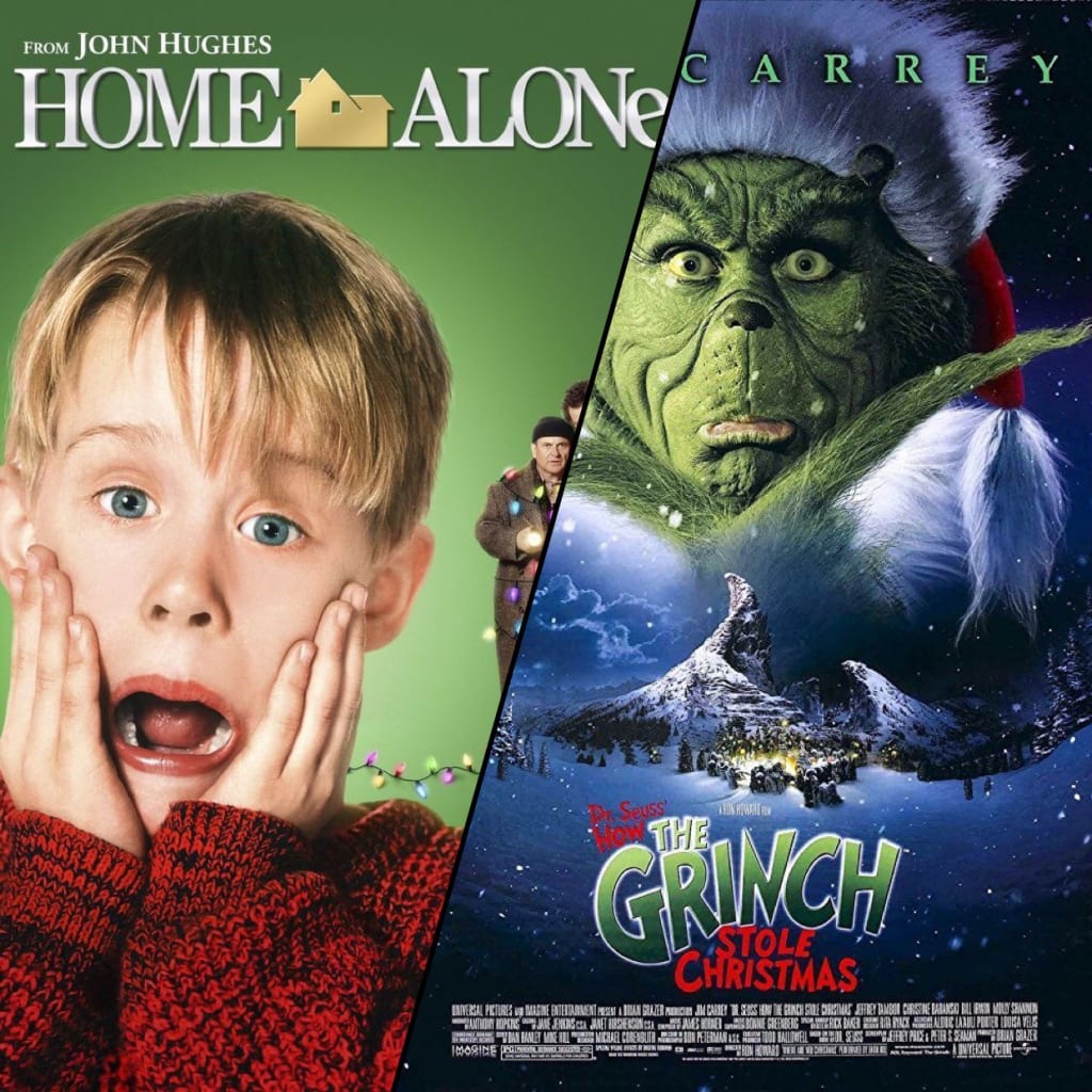 Why are Home alone and How the grinch stole Christmas the most sought