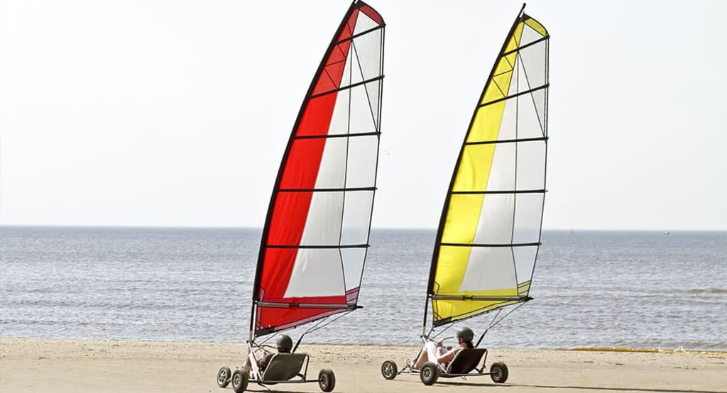 How to learn land sailing in Abu Dhabi Wander