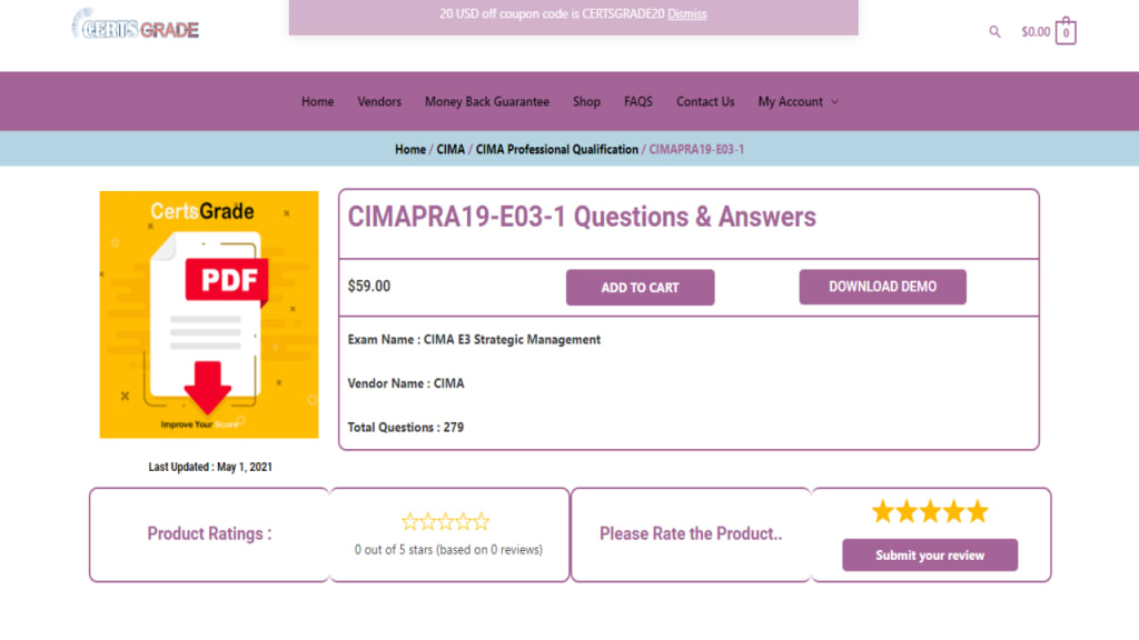 Reliable CIMAPRA19-F03-1 Exam Pattern