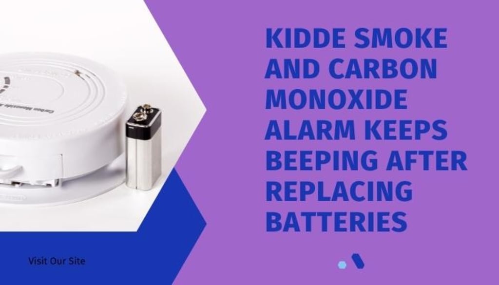 Kidde Carbon Monoxide Alarm Red Light Beep at William Green blog